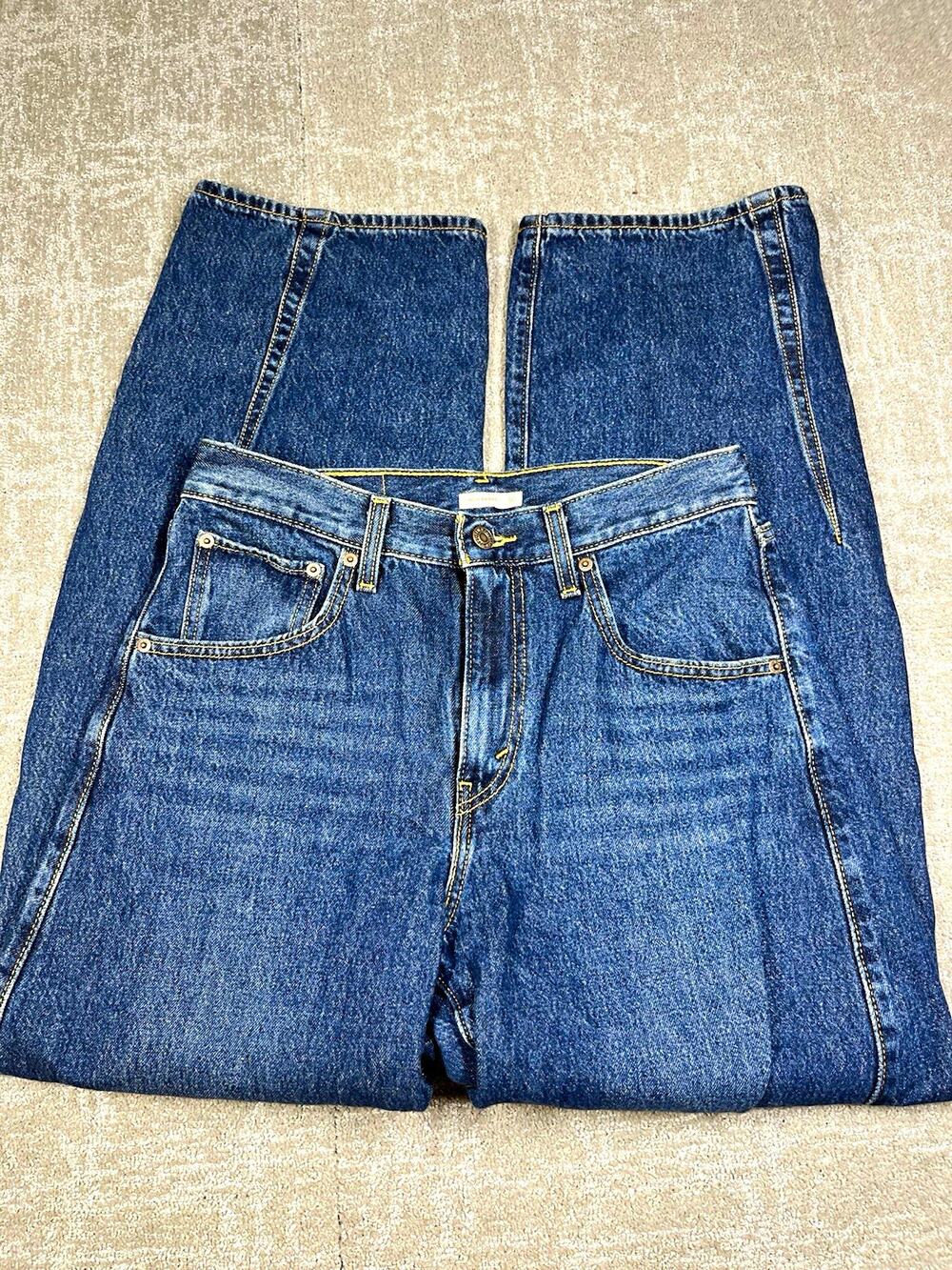 Levi's Cinch Barrel High Rise Tapered Medium Wash Jeans Size 30